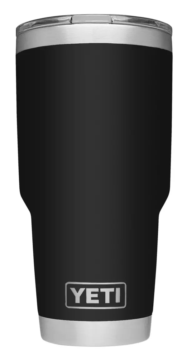 Yeti 30oz tumbler, colores clásicos.